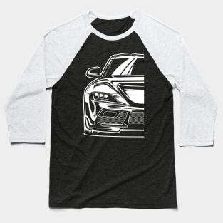 Toyota GR Supra (White Print) Baseball T-Shirt